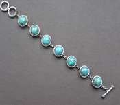 Turquoise Link Bracelet