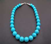 Native American Jewelry Handcrafted Turquoise Rounds Necklace