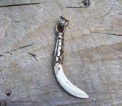 Pendant Carved Bone
